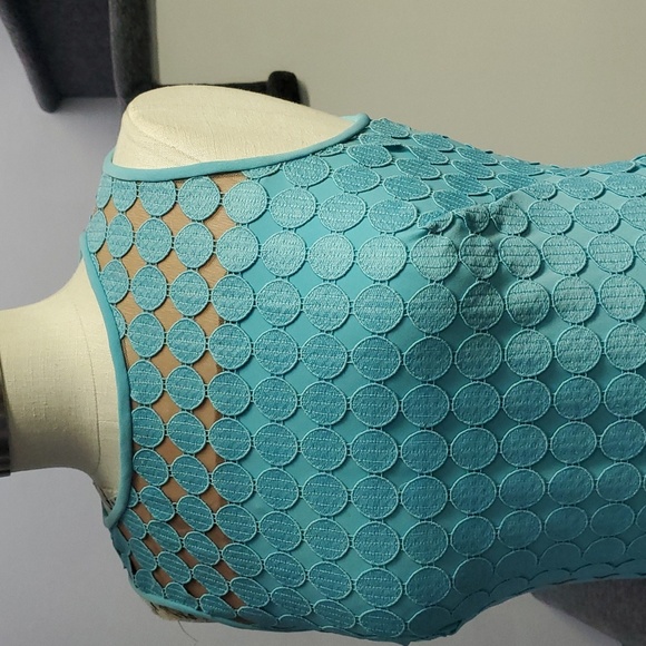 Lauren Ralph Lauren teal blue dress - Picture 2 of 8